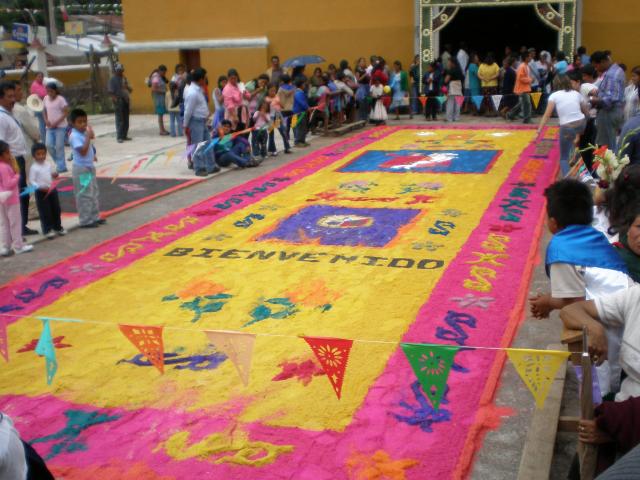 Alfombra / Feria Patronal/Santiago Apostol