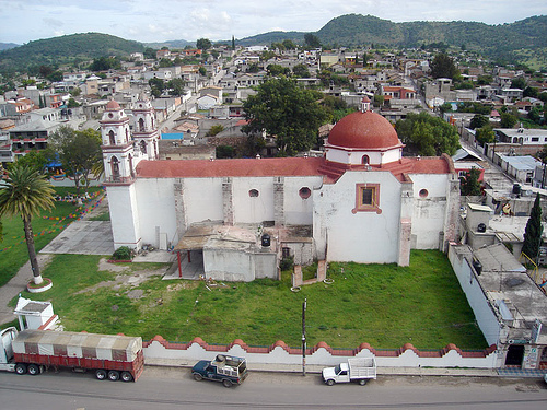 Panormica del Barrio Grande de Yolomcatl (norte)