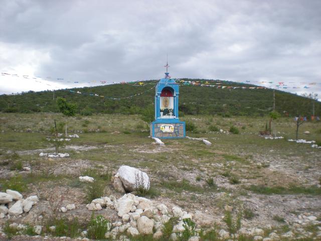 Imagen a la entrada de el pueblo