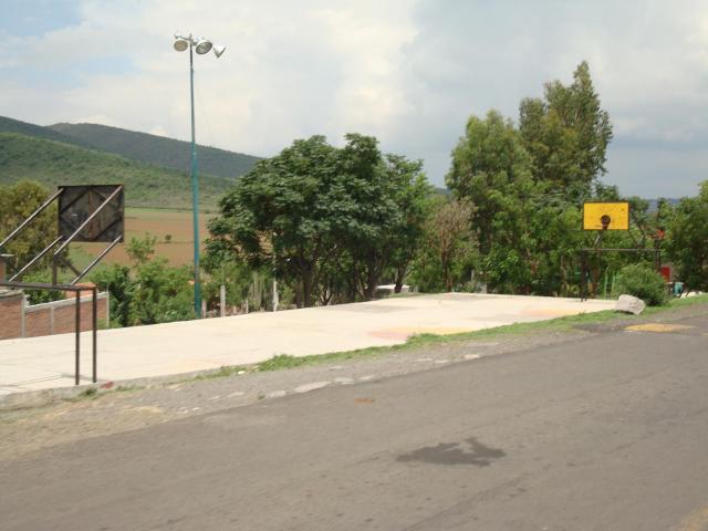 cancha de basquetbol de La Alberca