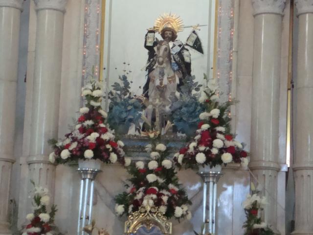 en la iglesia