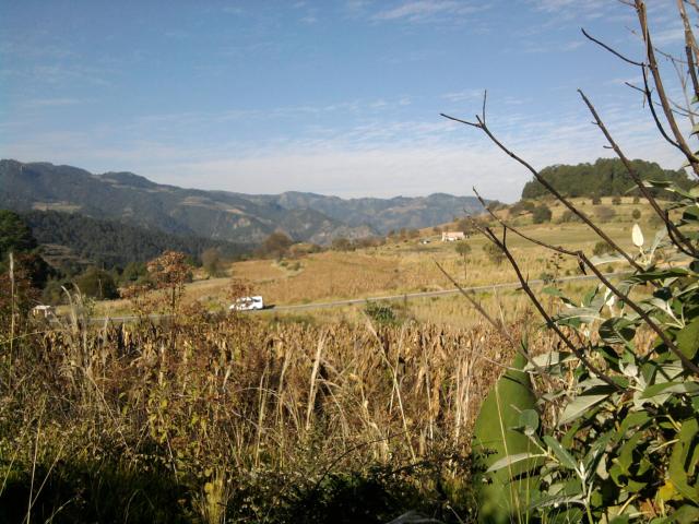 Carretera del Mirador a Tonalapa