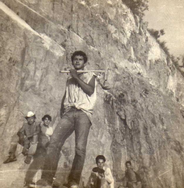 En el cerro de microondas Santa Brbara