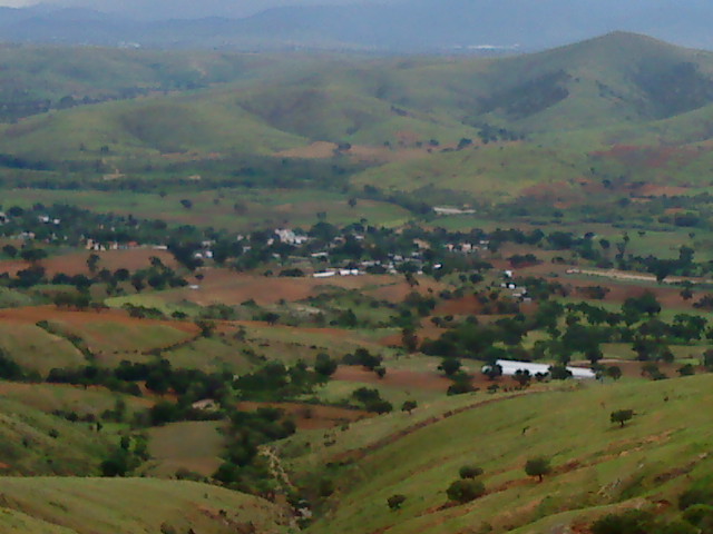 Santa cruz nexila desde el cerro 