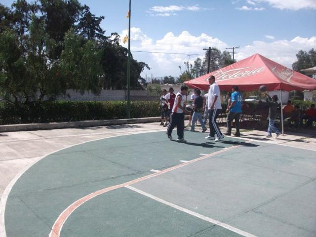 Clinica de basquet en Cuacnopalan Pue, 23 Jul 2011