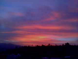 atardecer en tenextepecuaco