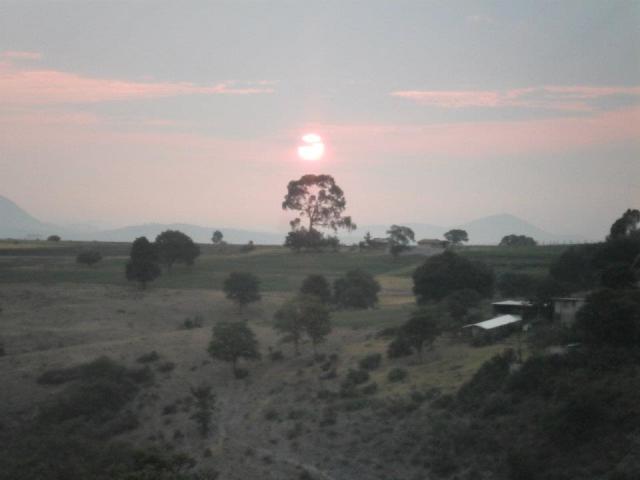 amanecer en San Luis Anhuac.