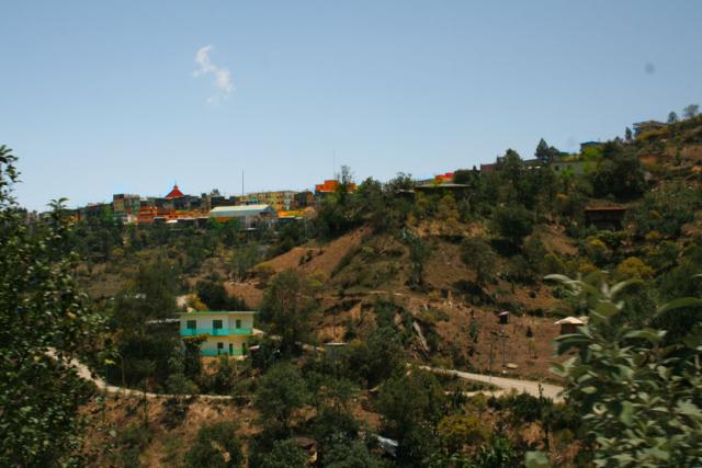 Llegando al Pueblo