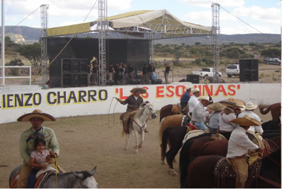 LOS MESILLEROS LO FESTEJAN CON SU COLEADERO