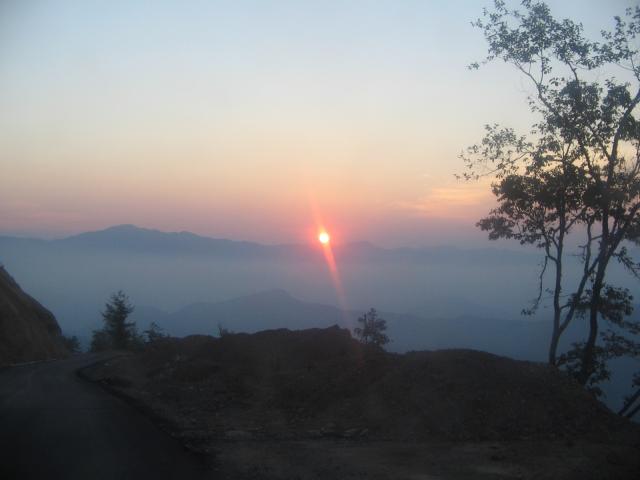 amanecer en palo seco