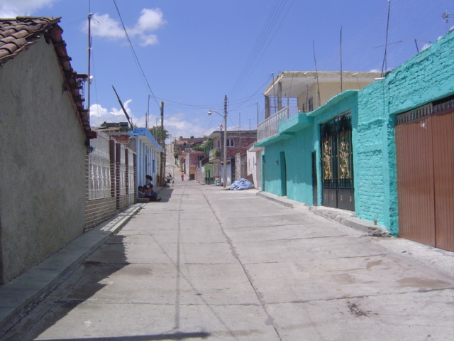 The main street in Las Zarquillas