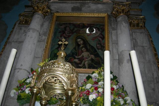 virgen de la escalera de tarimbaro