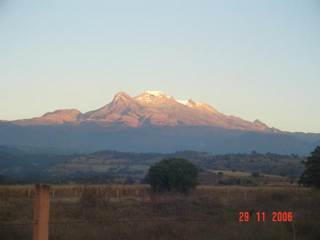 volcanes desde Santa Maria Huexoculco