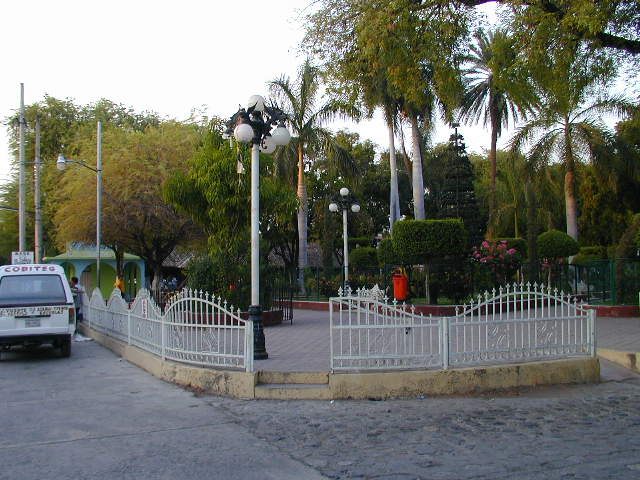 El zocalo de Cocula , Gro.