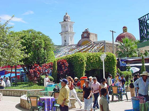 el jardin e iglesia