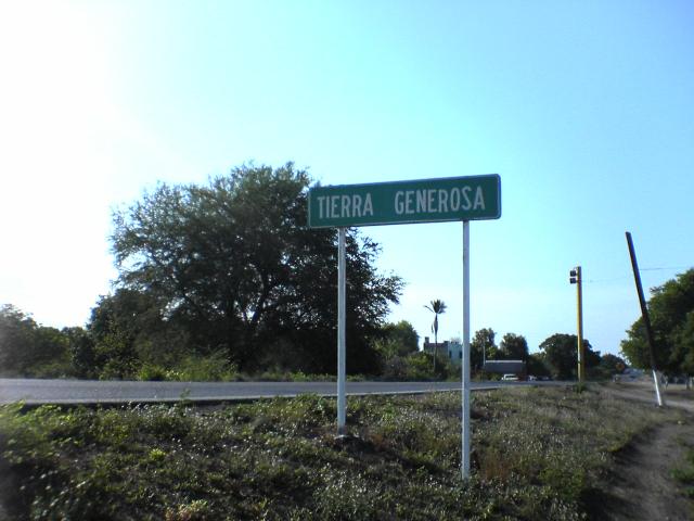 llegando a Tierra Generosas