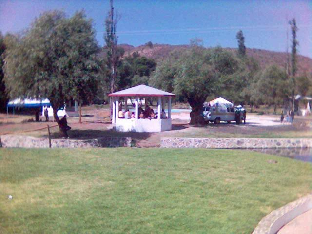 kiosco en el balneario