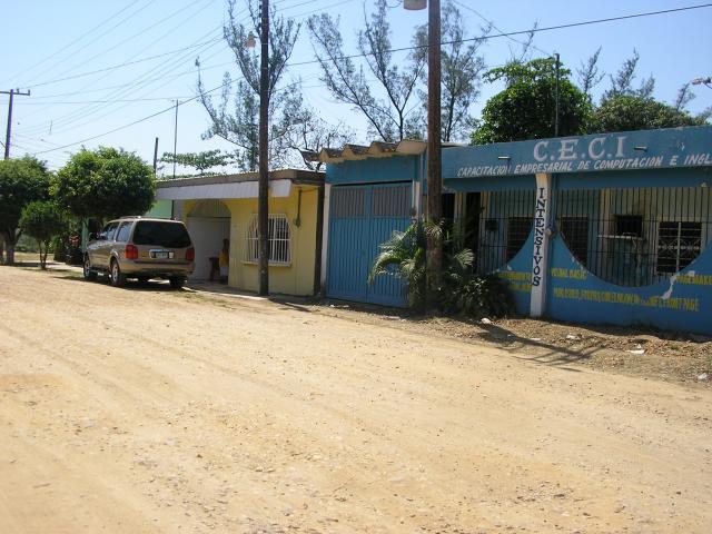 Calle Ignacio saragosa junto al telegrapho