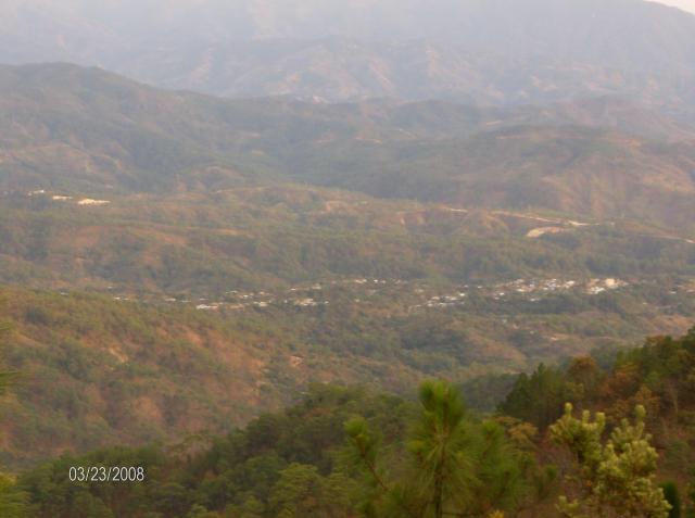 Teojomulco-Visto desde plan huarache