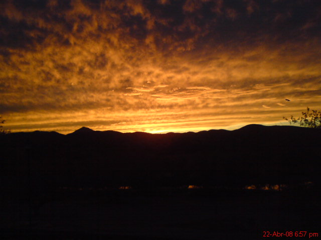 Cerro de San Juan al atardecer