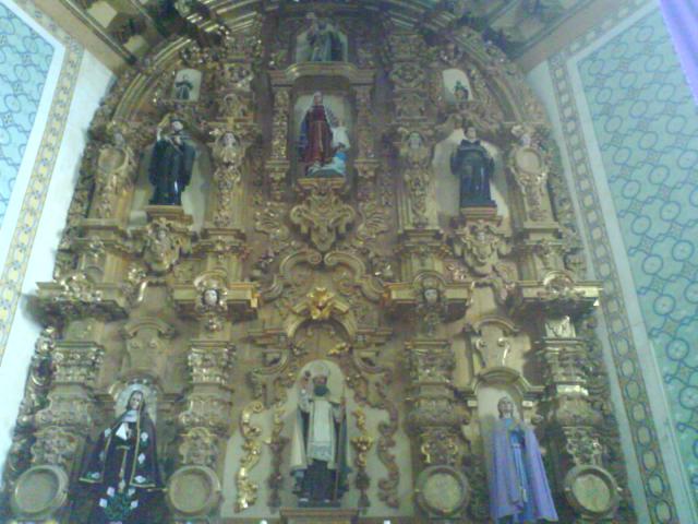 Retablo Dorado Churrigueresco