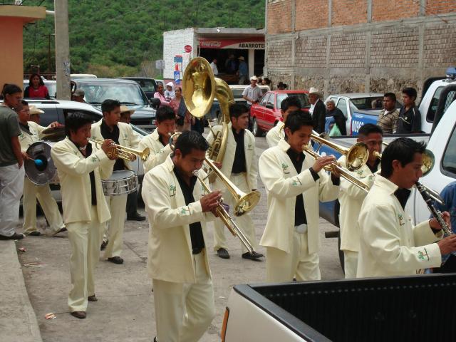 Llegada de la Banda 