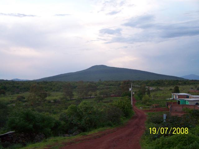 El cerro blanco en perspectiva