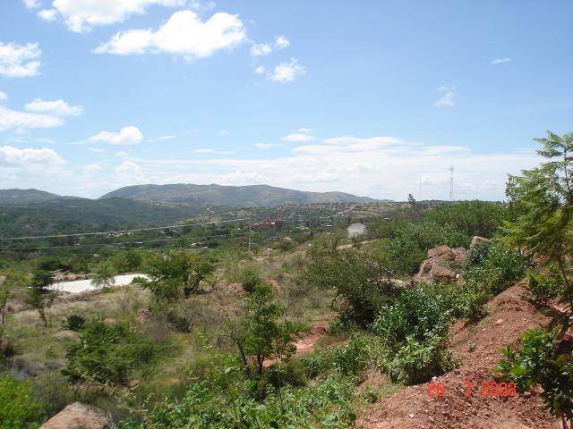 Chazumba desde la alberca