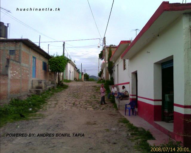 Calles de huachinantla