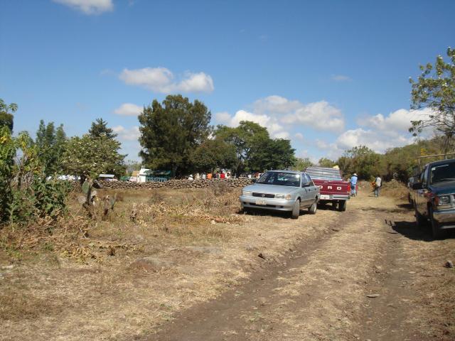 llegando al panten