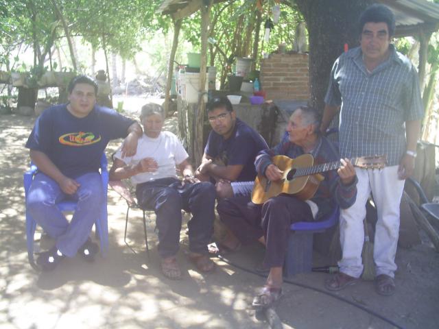 en la casa de mi abuelo