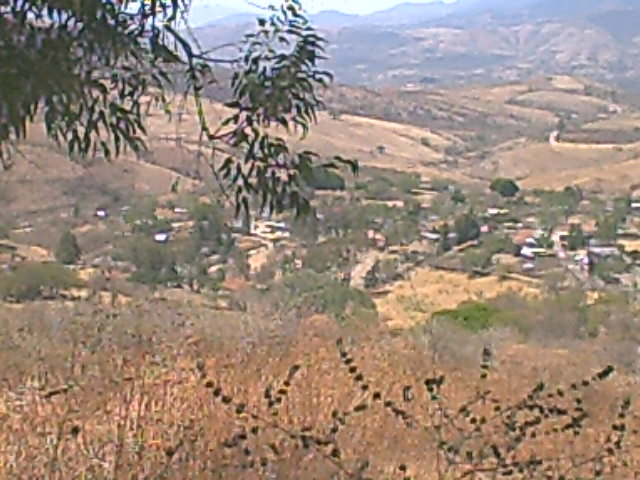 foto desde el restaurant de zacatlancillo